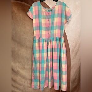 VINTAGE Midi Sundress with Pockets